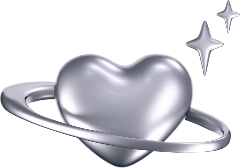 3d 2k chrome heart